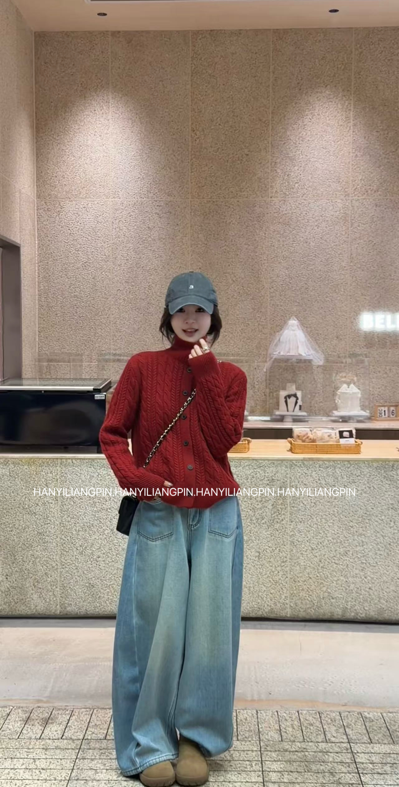 【立领麻花】冬季设计感针织毛衣