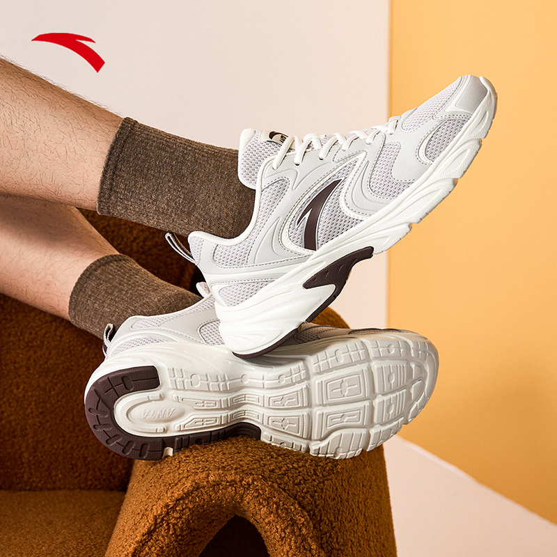 安踏OG800老爹鞋冬季爆款流光风潮流休闲情侣透气舒适百搭运动鞋