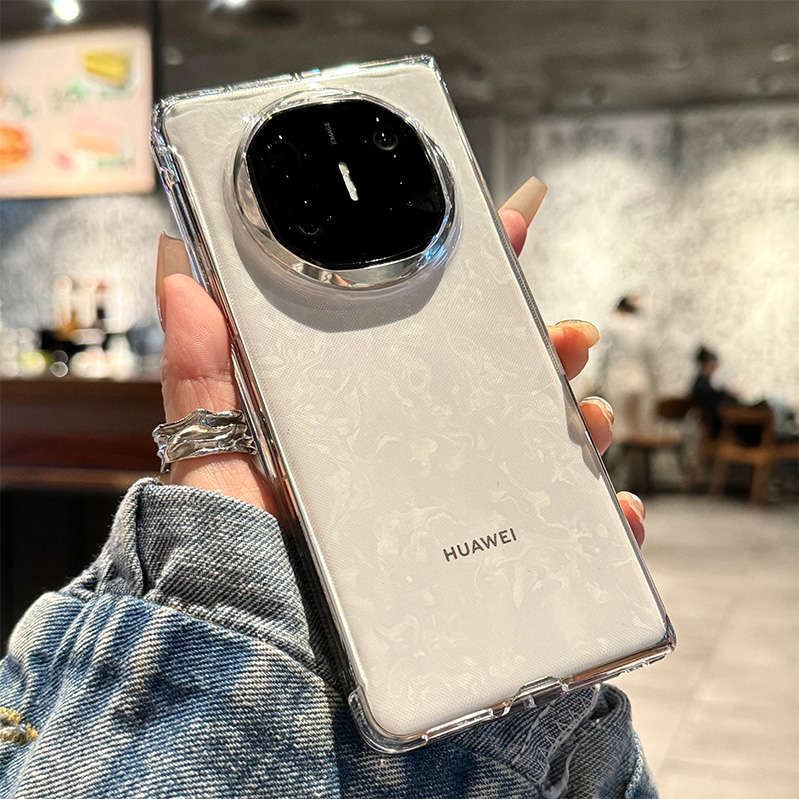 适用华为matex6手机壳2025新款透明折叠屏超薄简约保护套防摔男女