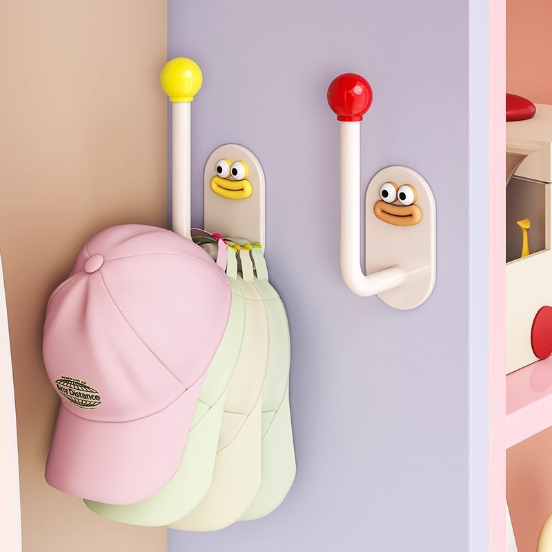 帽子收纳神器免打孔强力承重宿舍墙上壁挂粘钩门后鸭舌棒球帽挂钩