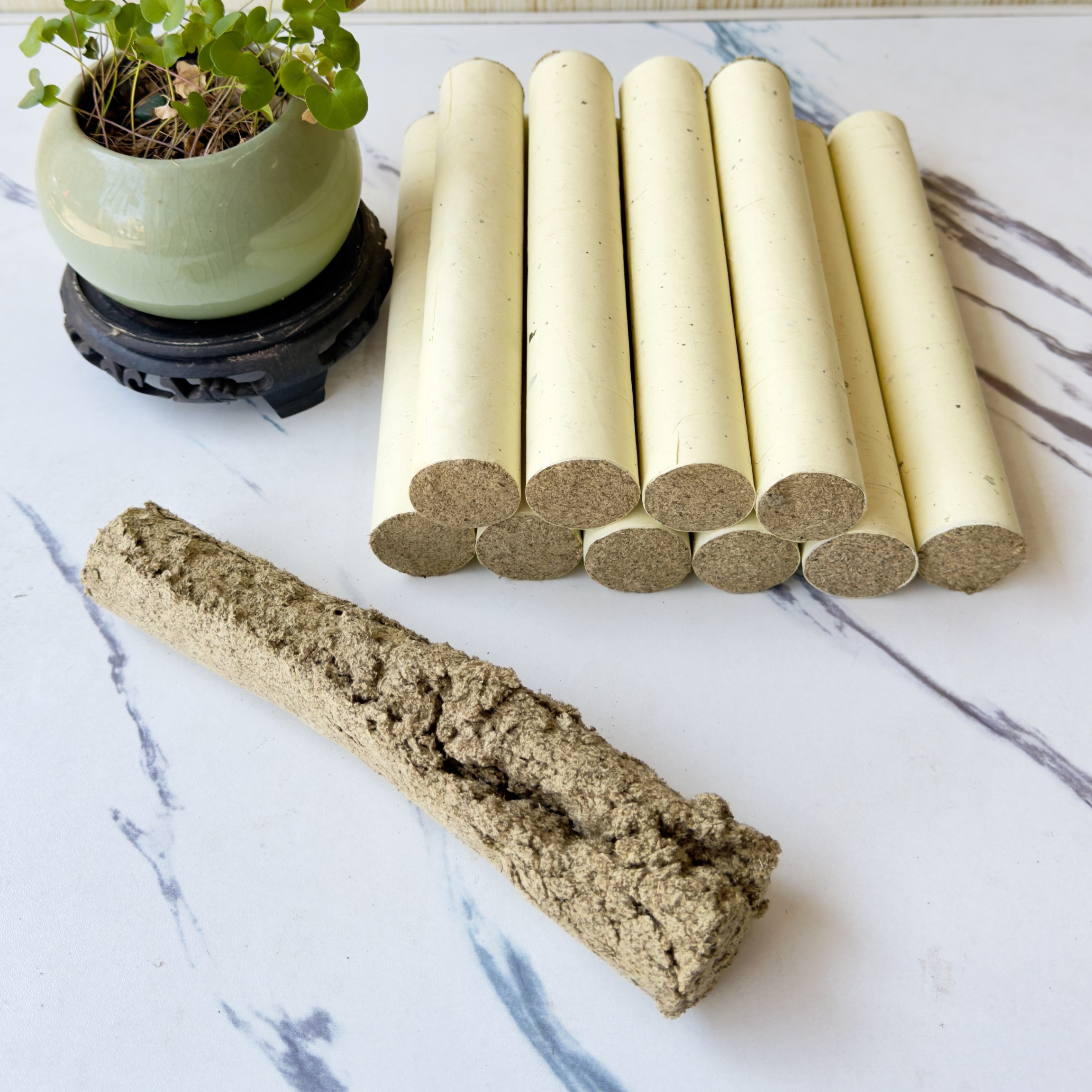 手工制作三年陈  (3.0*20cm) 香薰棒  艾条  艾棒  艾柱