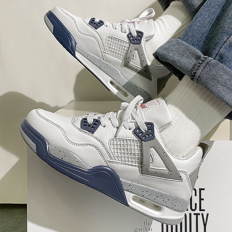 新款国潮气垫增高情侣鞋超火百搭男女时尚运动休闲跑步鞋篮球鞋子