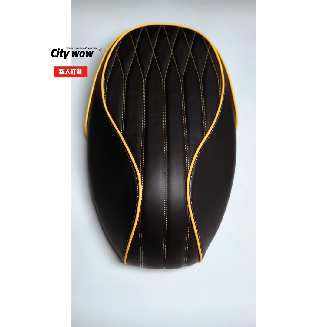 适用于本田Today自由50裂变猎刃Q595C小牛极核摩托车电摩坐垫套