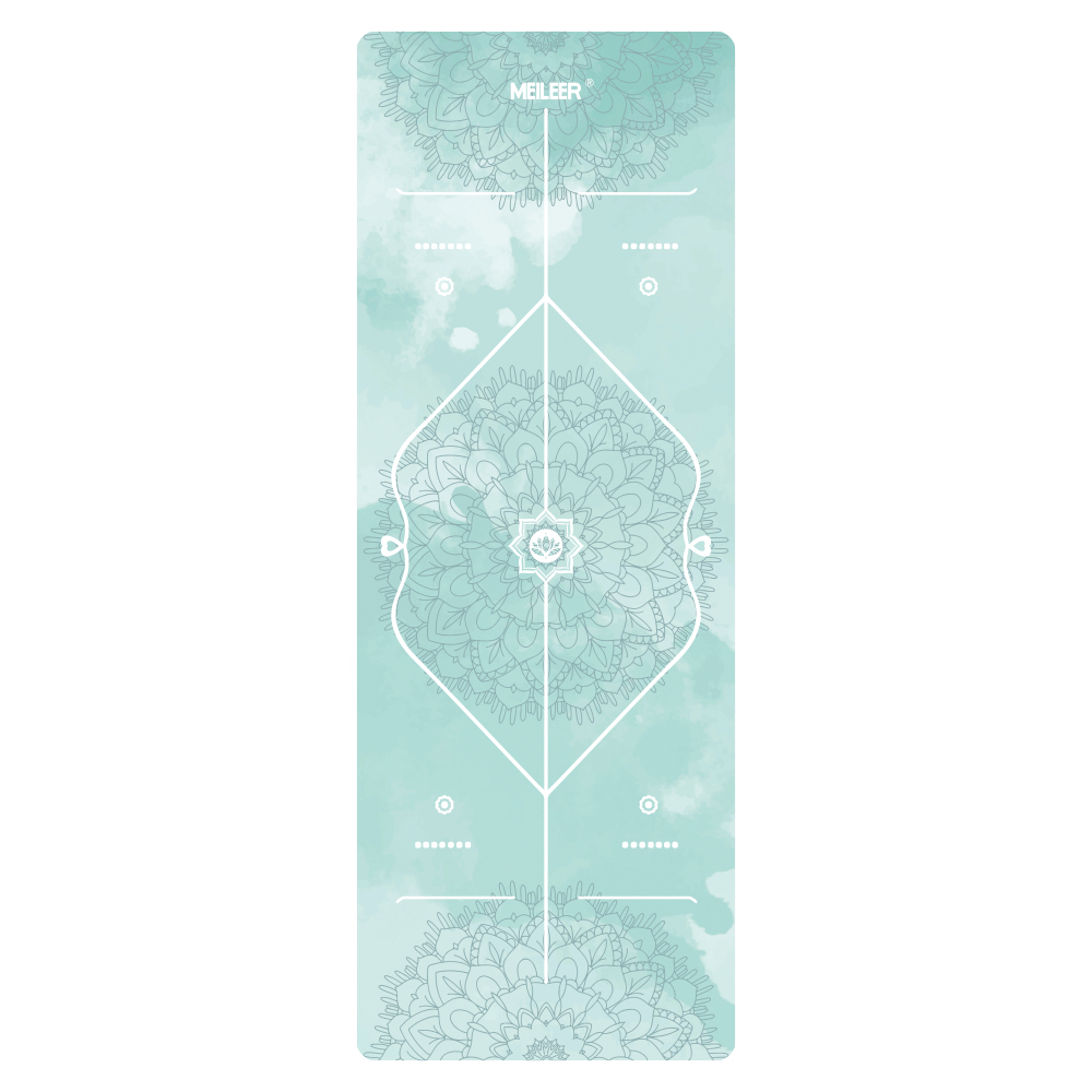 【加厚款瑜伽垫】磨砂椰壳彩印专业练瑜伽各种运动健身垫干湿防滑