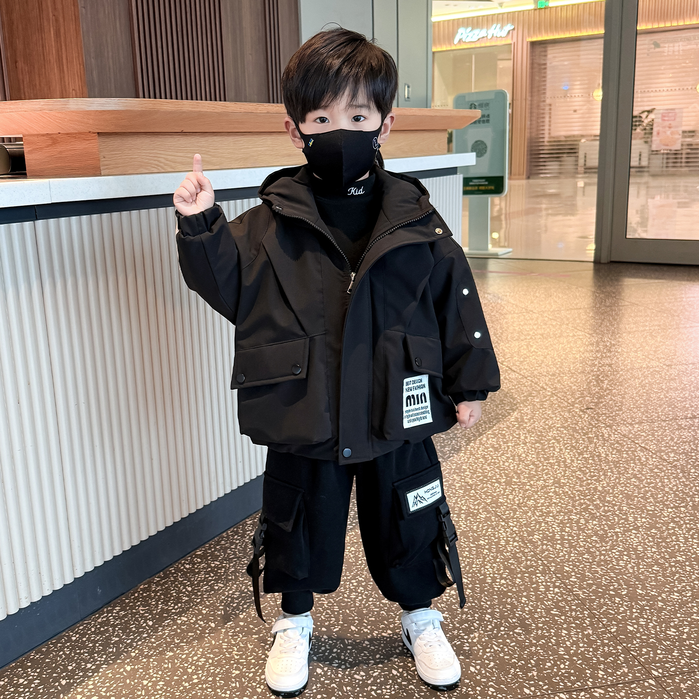 男童棉服2025冬季新款儿童加厚棉衣外套宝宝小男孩保暖棉袄秋冬装