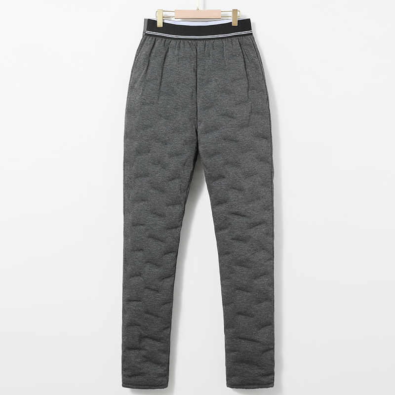 乐裘冬新新款90白鹅绒羽绒裤女时尚保暖内搭外穿高弹加厚加绒高腰