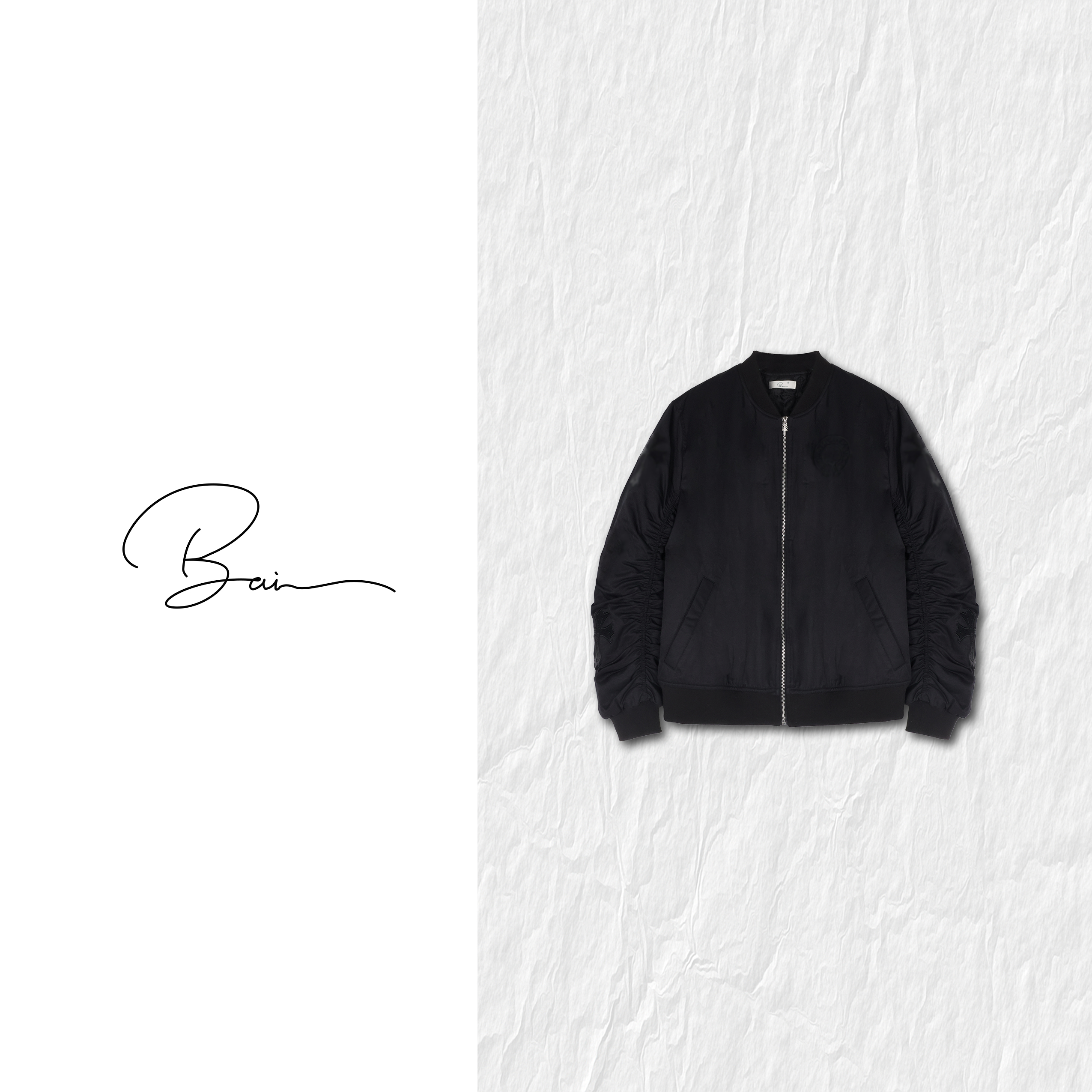 TXB “重磅飞行”重工两面克罗十字手工贴布绣飞行棉服外套XB-7742