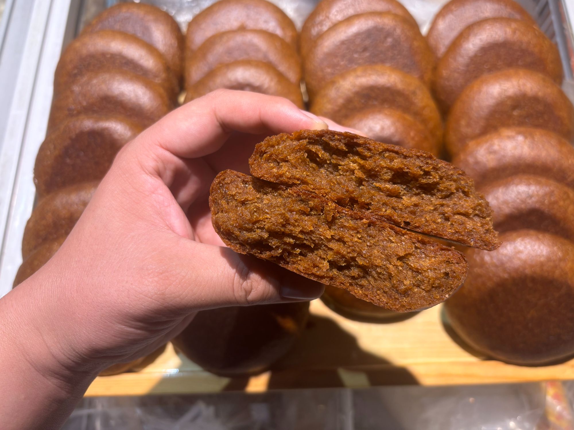 兴和老式红糖月饼本地特产纯胡油制作儿时记忆中的味道（馨意林）