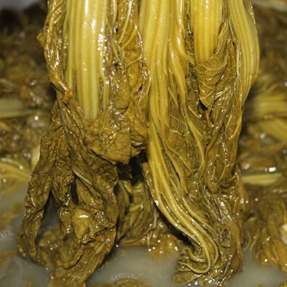 云南镇雄凤姐家高山青菜老坛无盐酸菜