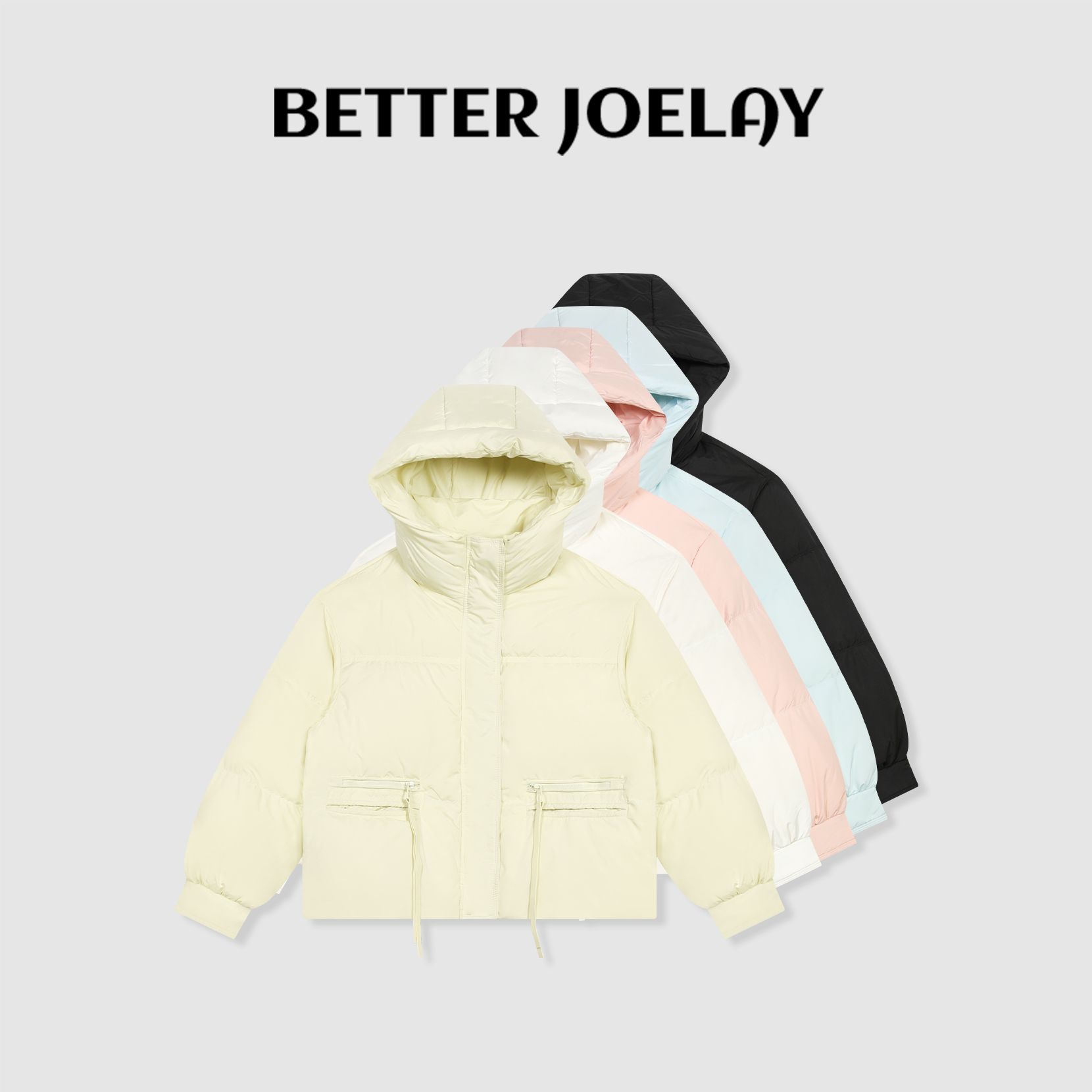 BETTER JOELAY-【晨间薄雾】时尚羽绒服保暖休闲通勤风Z6435