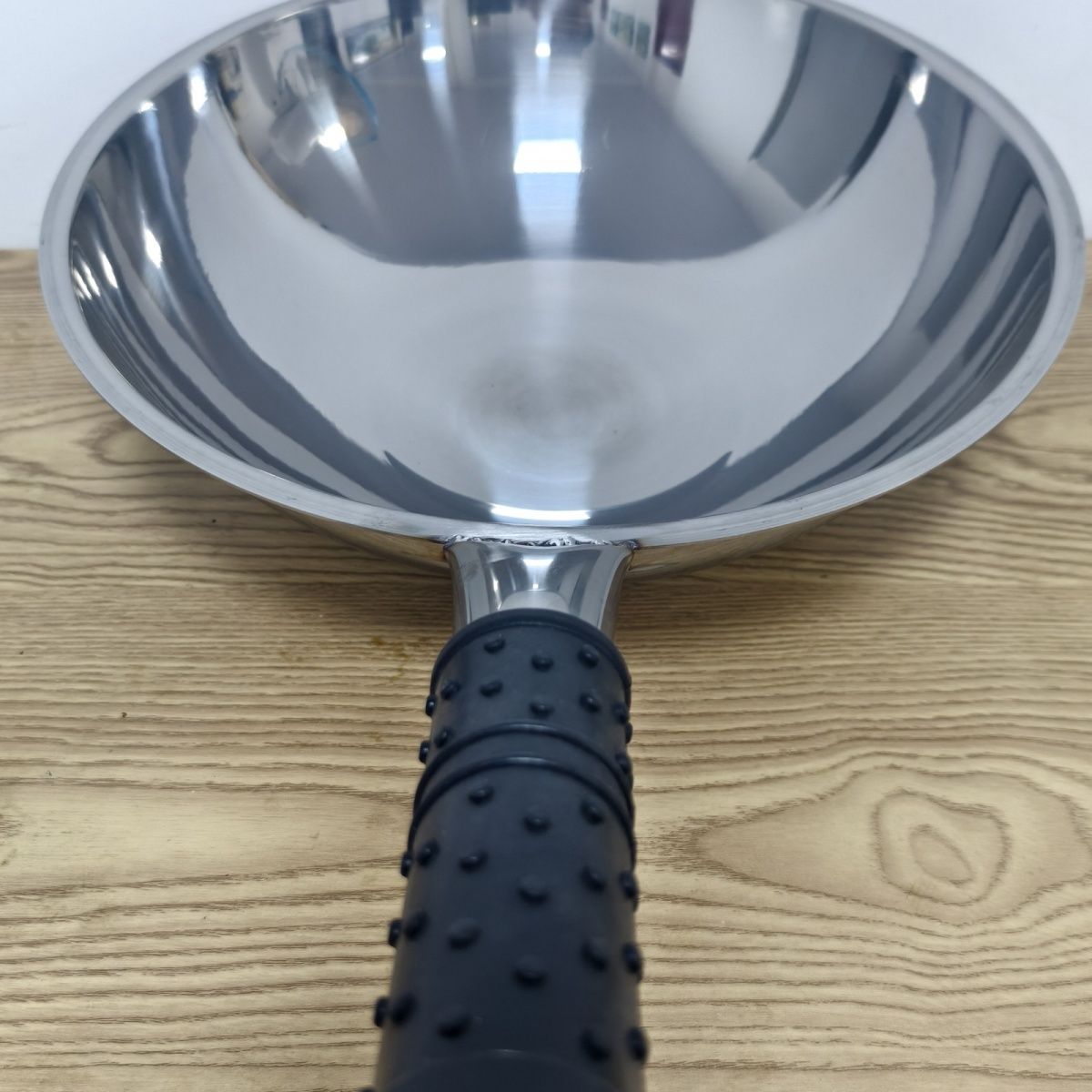 不锈钢铁锅五星钢印款家用无涂层不粘锅传家锅炒菜锅瑞安复刻同款