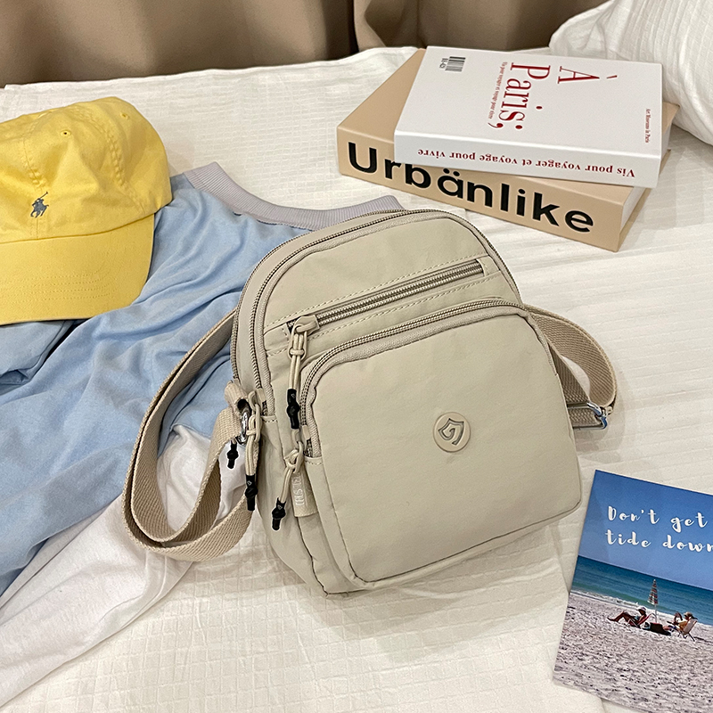 捷朗仕小包轻便新款时尚女款女士休闲单肩简约百搭尼龙布斜挎包