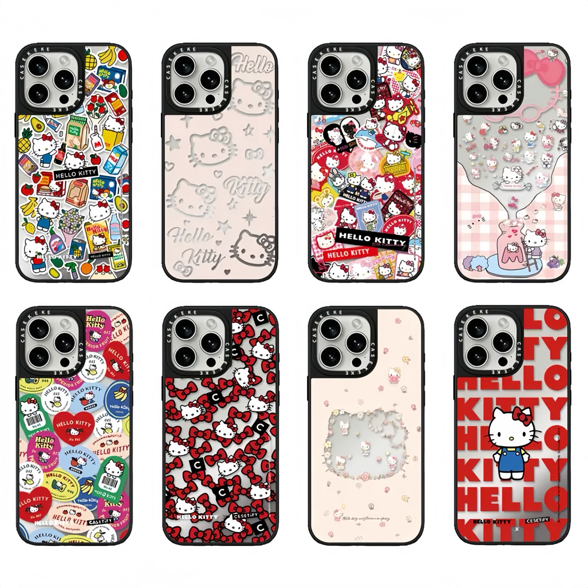 BANCAKT猫系列潮牌镜面适用苹果15/16promax手机壳14/13/12创意11