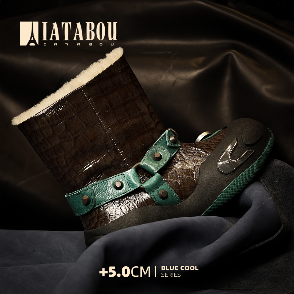 【新品上市】圆头潮流时尚加厚长毛女士短靴TA356155