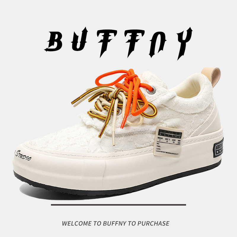 2025春夏季厚底增高明星同款设计感帆布鞋情侣鞋小众原创潮流板鞋