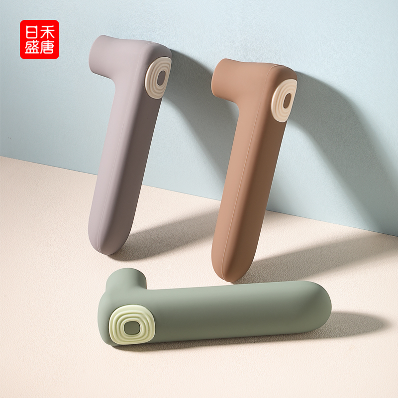 门把手套硅胶加厚门后防撞垫防静电入户门拉手保护套卫生间门通用