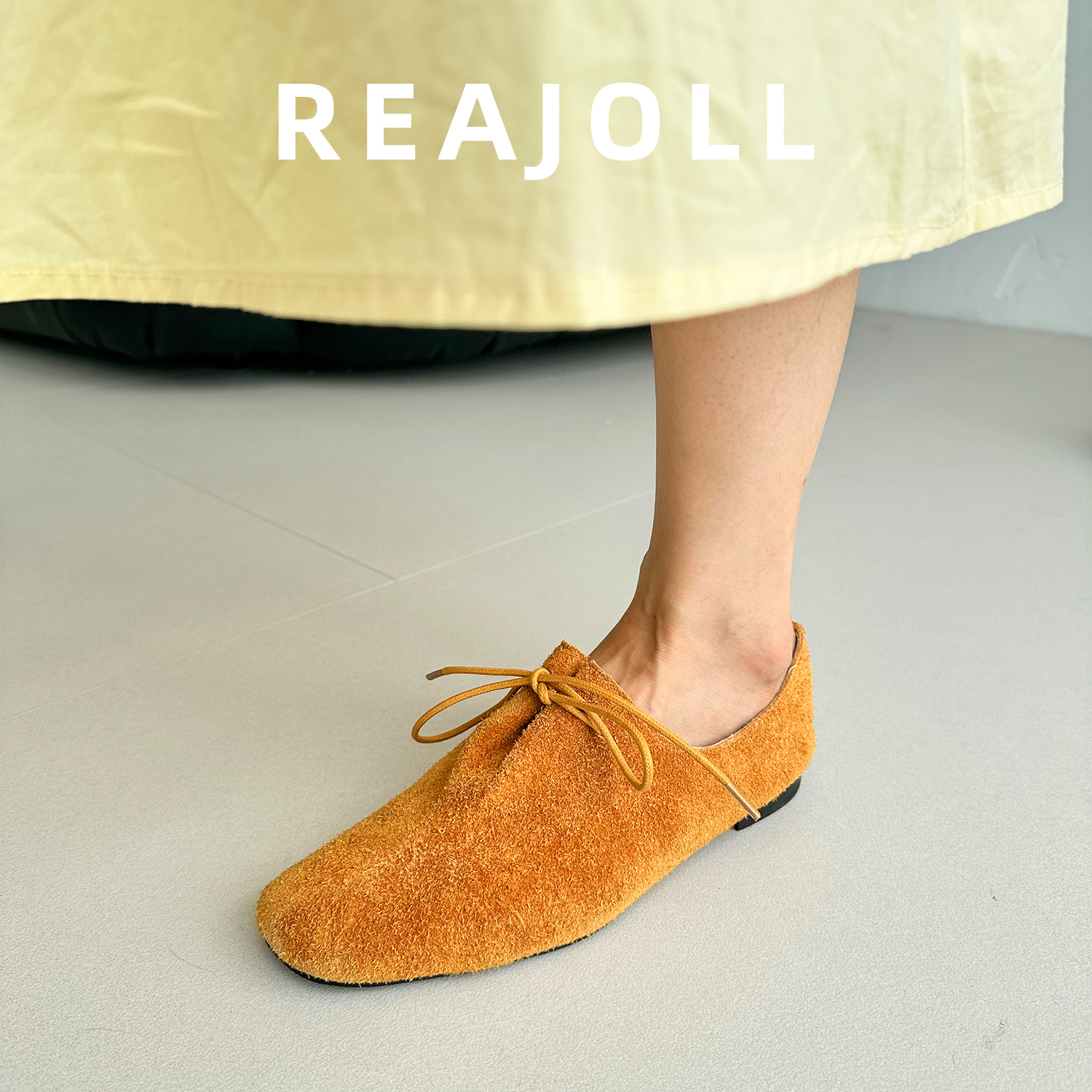 单鞋女鞋新款2025爆款时尚气质法式百搭平底配裙子的高级感乐福鞋