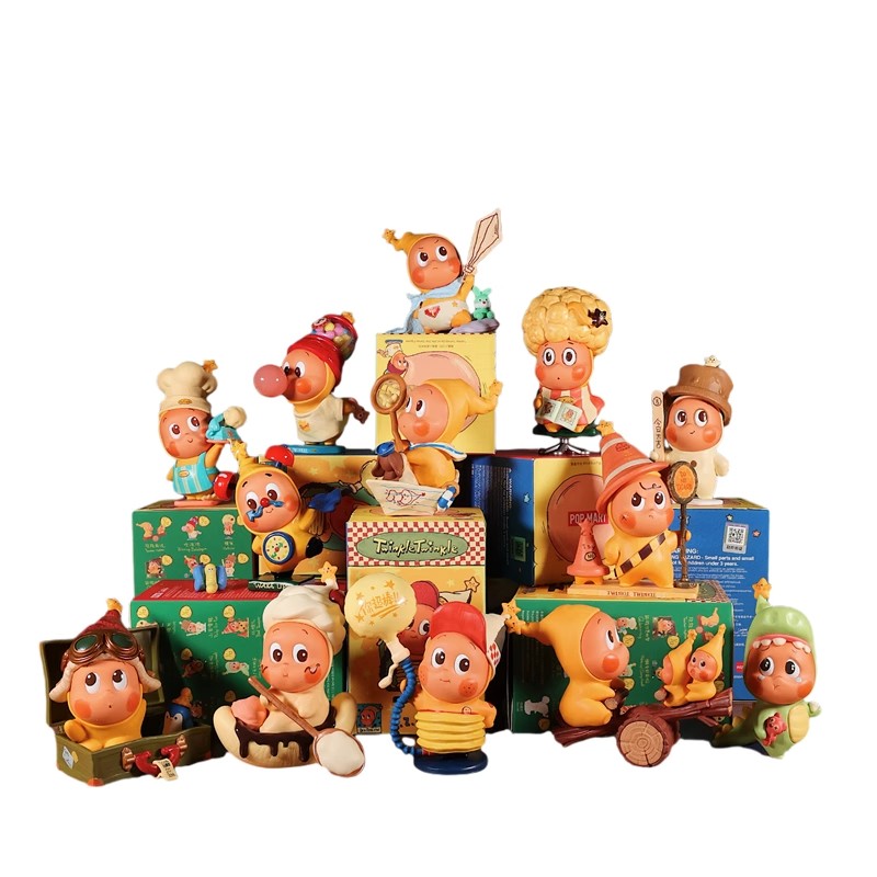 Twinkle123星星人三代盲盒手办摆件礼物女孩