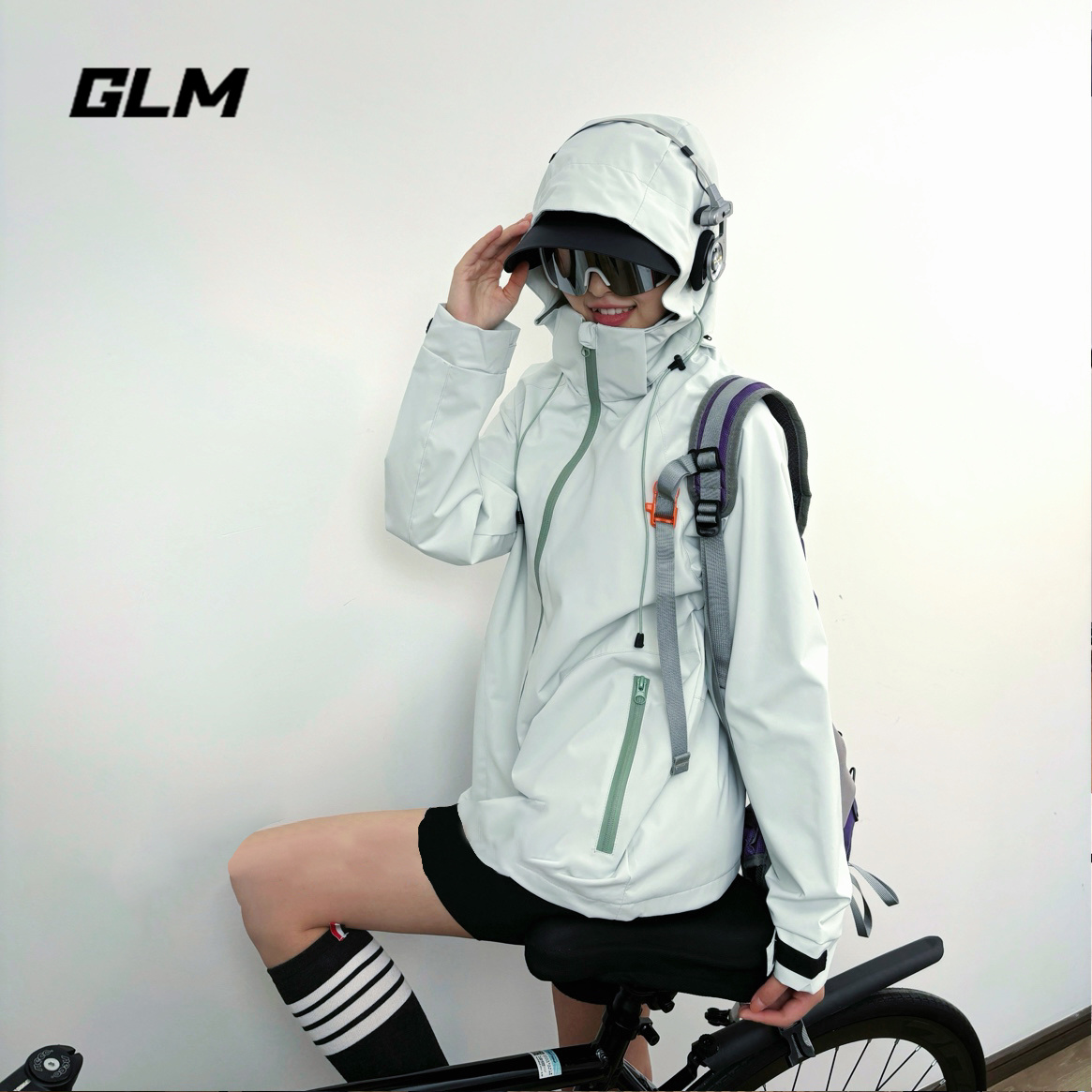 GLM户外休闲运动冲锋衣2025秋冬三合一防风防水可拆卸内胆登山服