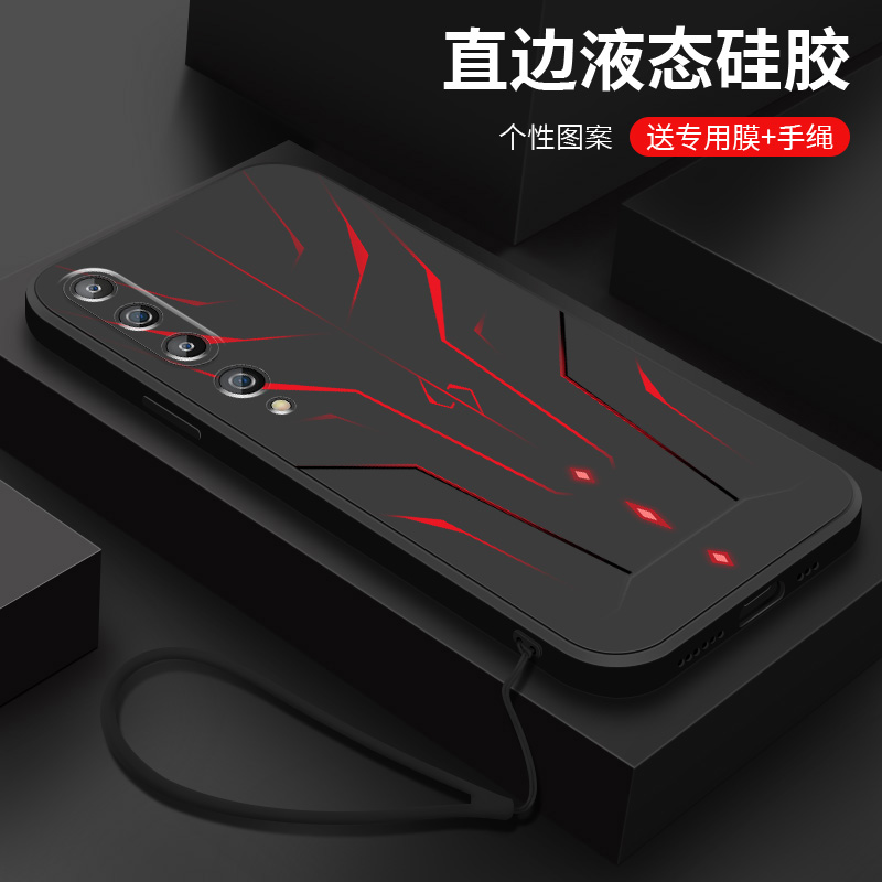 创意机甲适用小米10Pro手机壳男10青春版新款液态硅胶小米10s简约