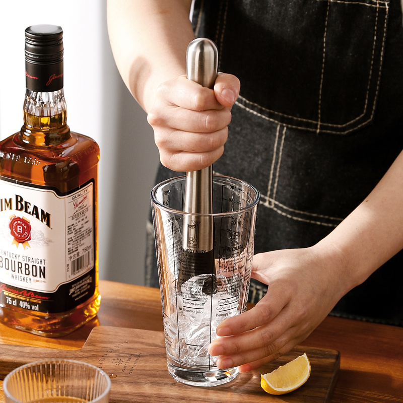 川岛屋捣碎棒捣汁棒柠檬水果捣泥压汁器辅食研磨料理棒碎冰捣冰锤