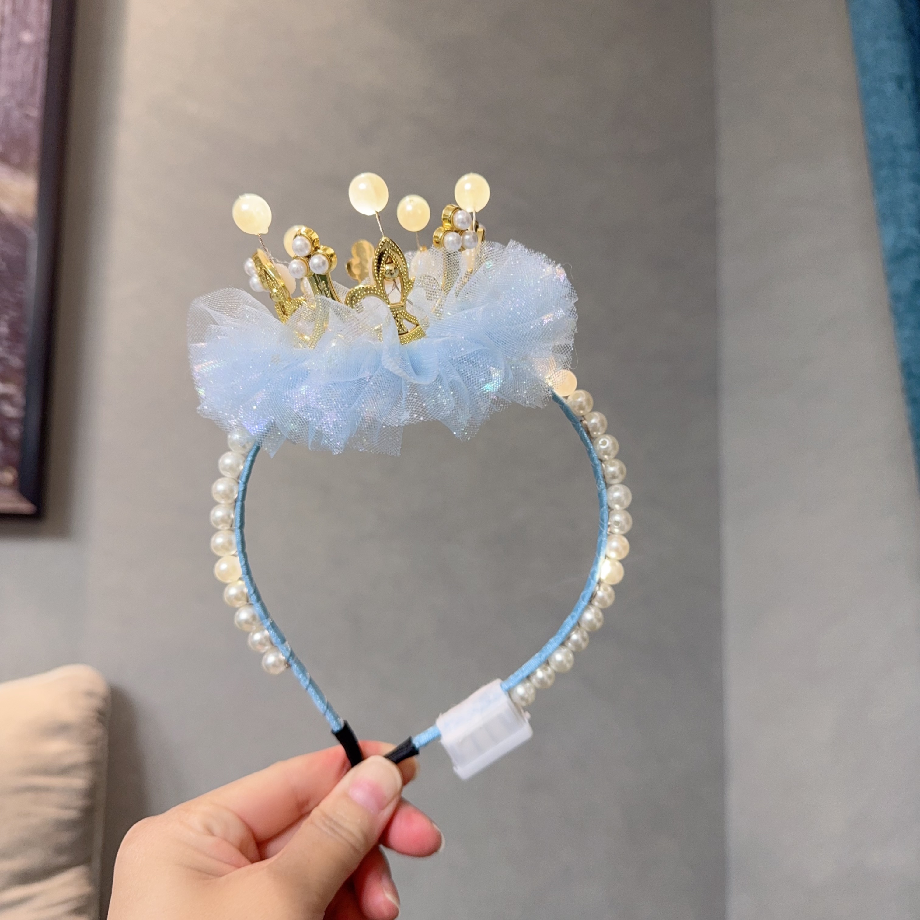 【班班精选】梦幻星芒公主发箍精美DIY主播优选材料