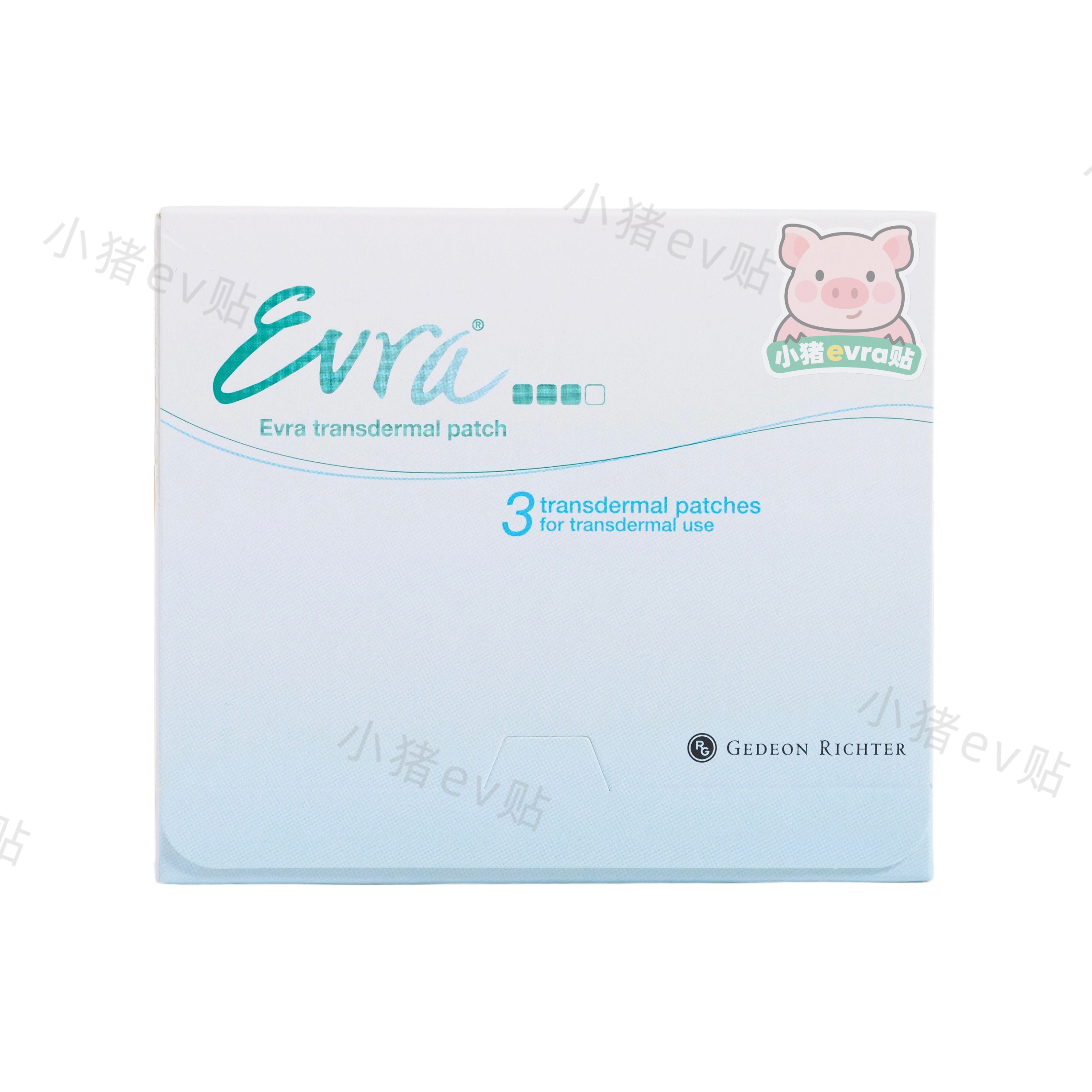 双12顺丰包邮Evra贴三贴装 德国Johnson & Johnson 制造 一个月量