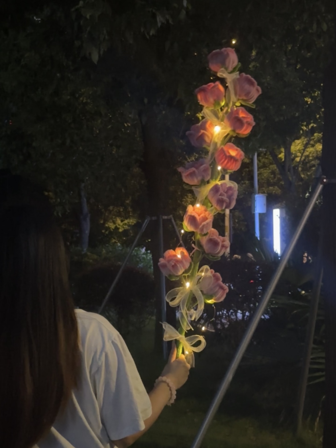 扭扭棒一米玫瑰花束diy材料包手工自制七夕情人节送对象闺蜜礼物