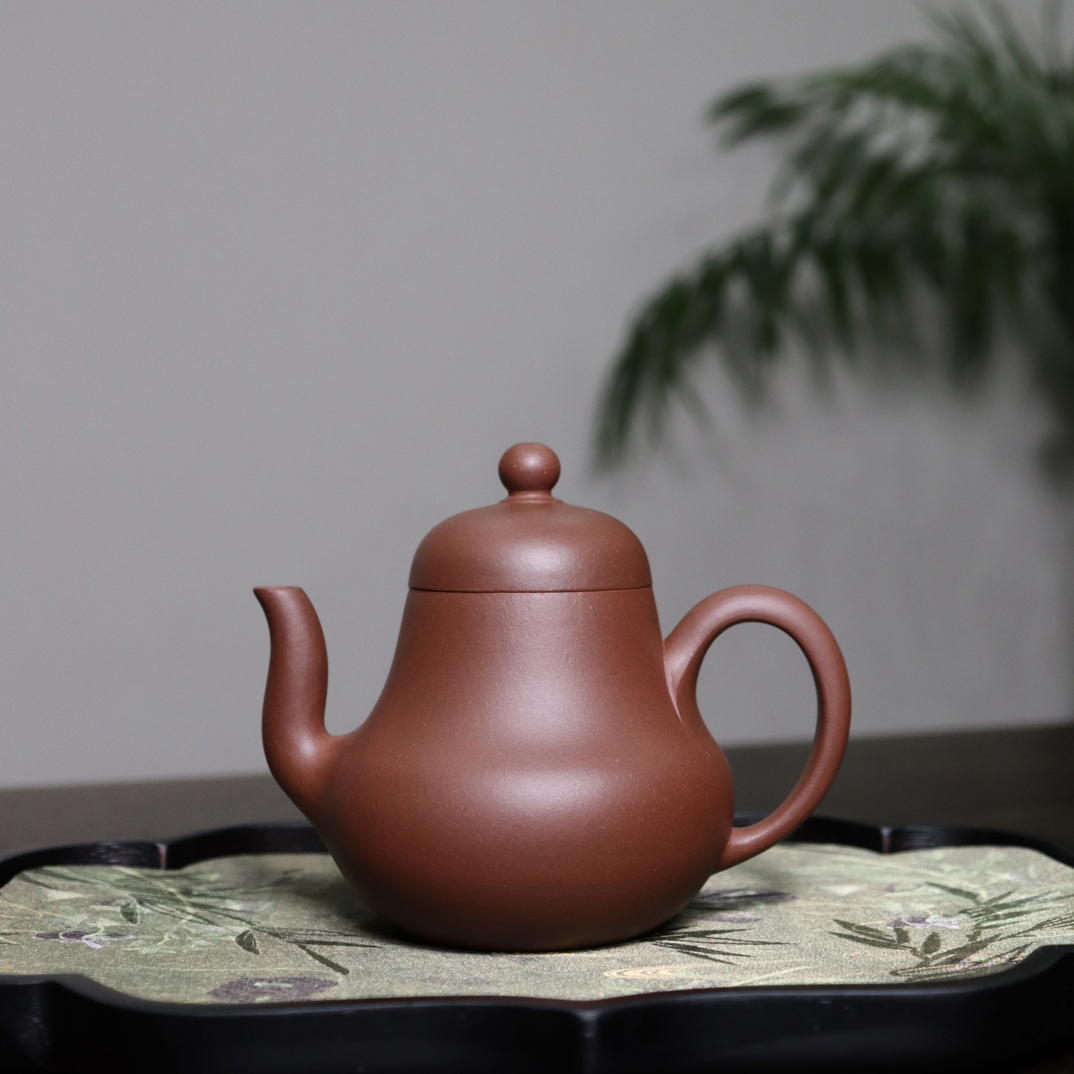 思婷壶清水泥约170cc半手工助工谈智捷制小容量功夫茶器