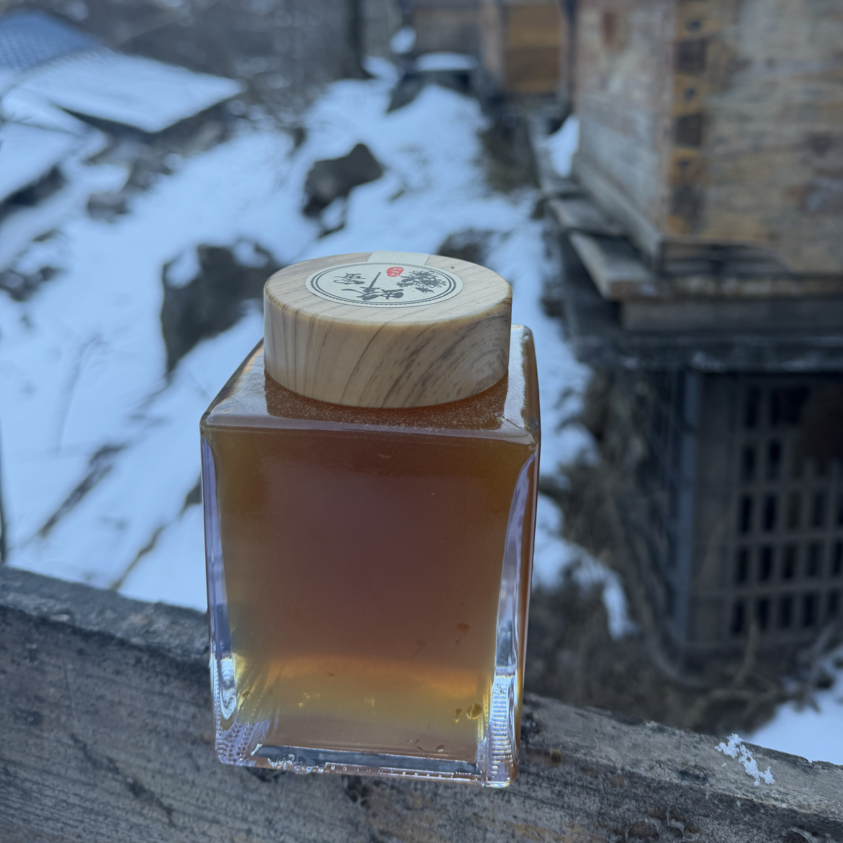 野花土蜂蜜【真正的】源自深山悬崖蜂场百花蜜500g