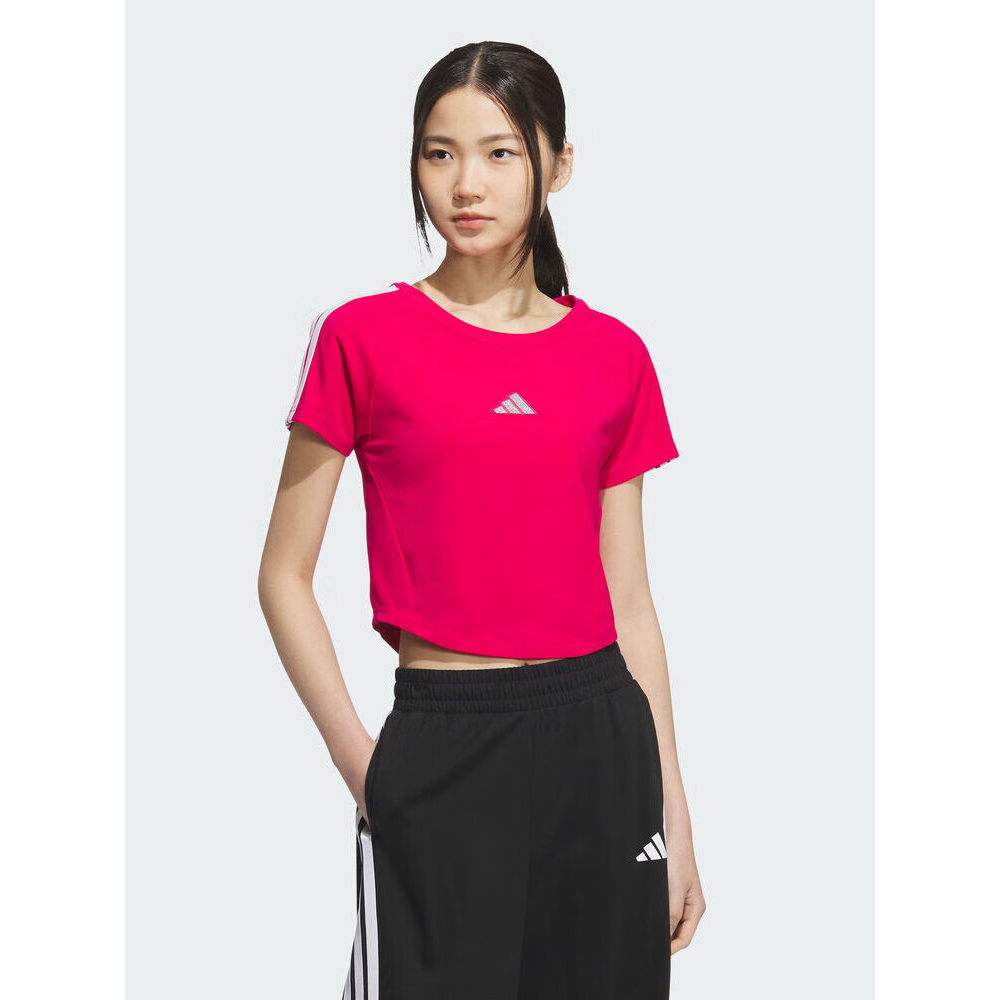adidas/阿迪达斯女款女款S BABY TEE运动休闲时尚短袖T恤KC0183