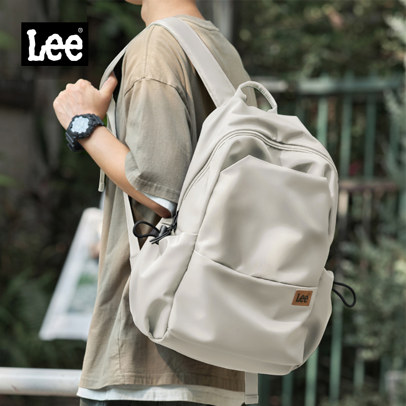 【超大容量】Lee新款潮流初中学生高中生双肩包大容量休闲电脑包