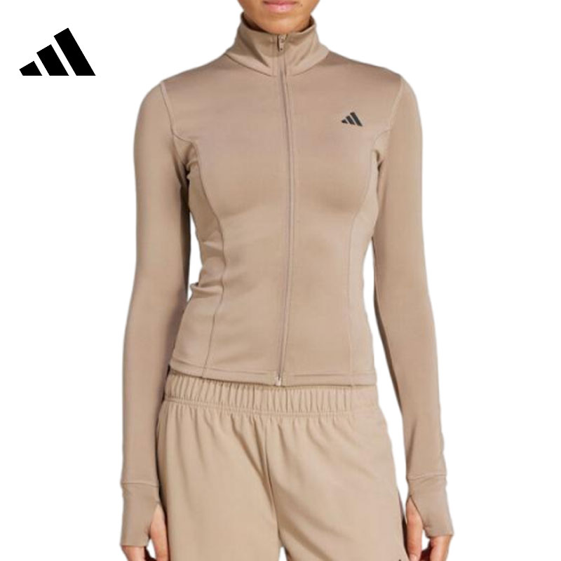 adidas阿迪达斯女子WE ZP THRU JKT双旦礼针织无帽外套JW2815