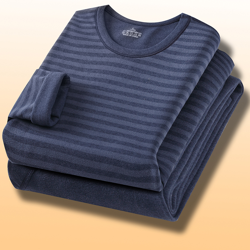 青少年男学生冬季秋衣秋裤加厚发热德绒保暖内衣套装打底内搭262