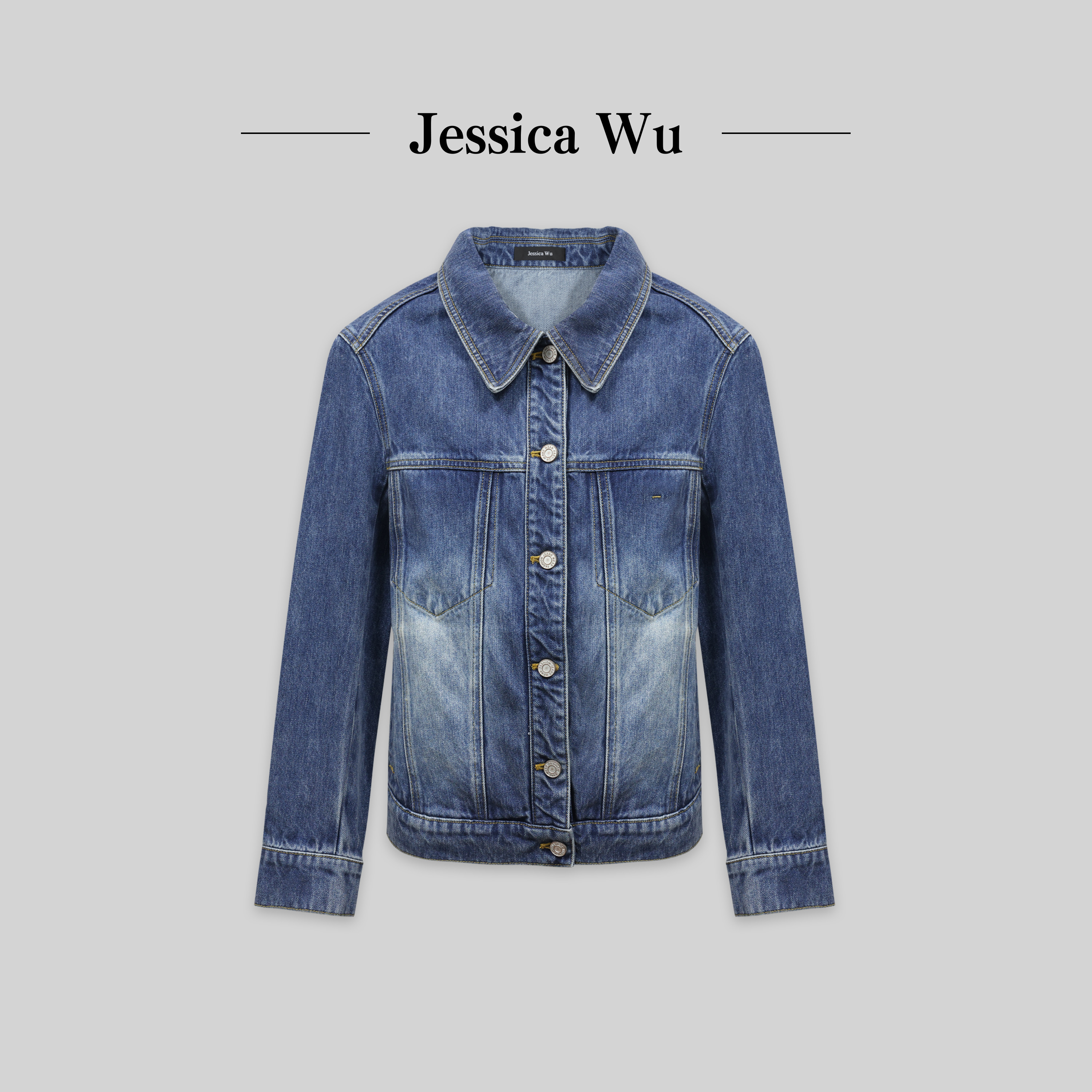 JESSICA WU率性丹宁~经典复古系列巨百搭时尚潮流牛仔外套