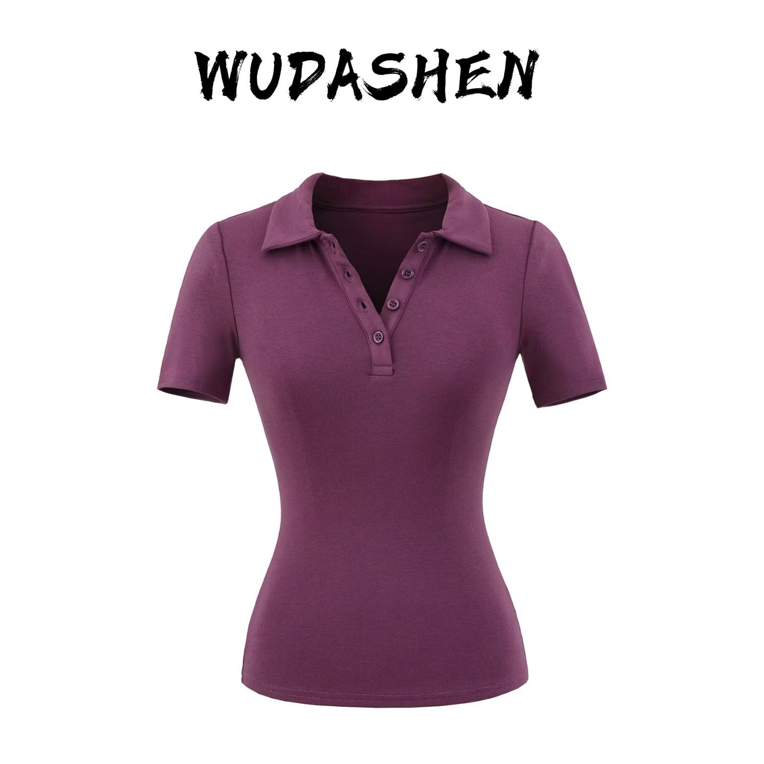 【你伍老板娘】“减龄小T”小翻领运动polo衫t恤女夏质感收腰短袖上衣