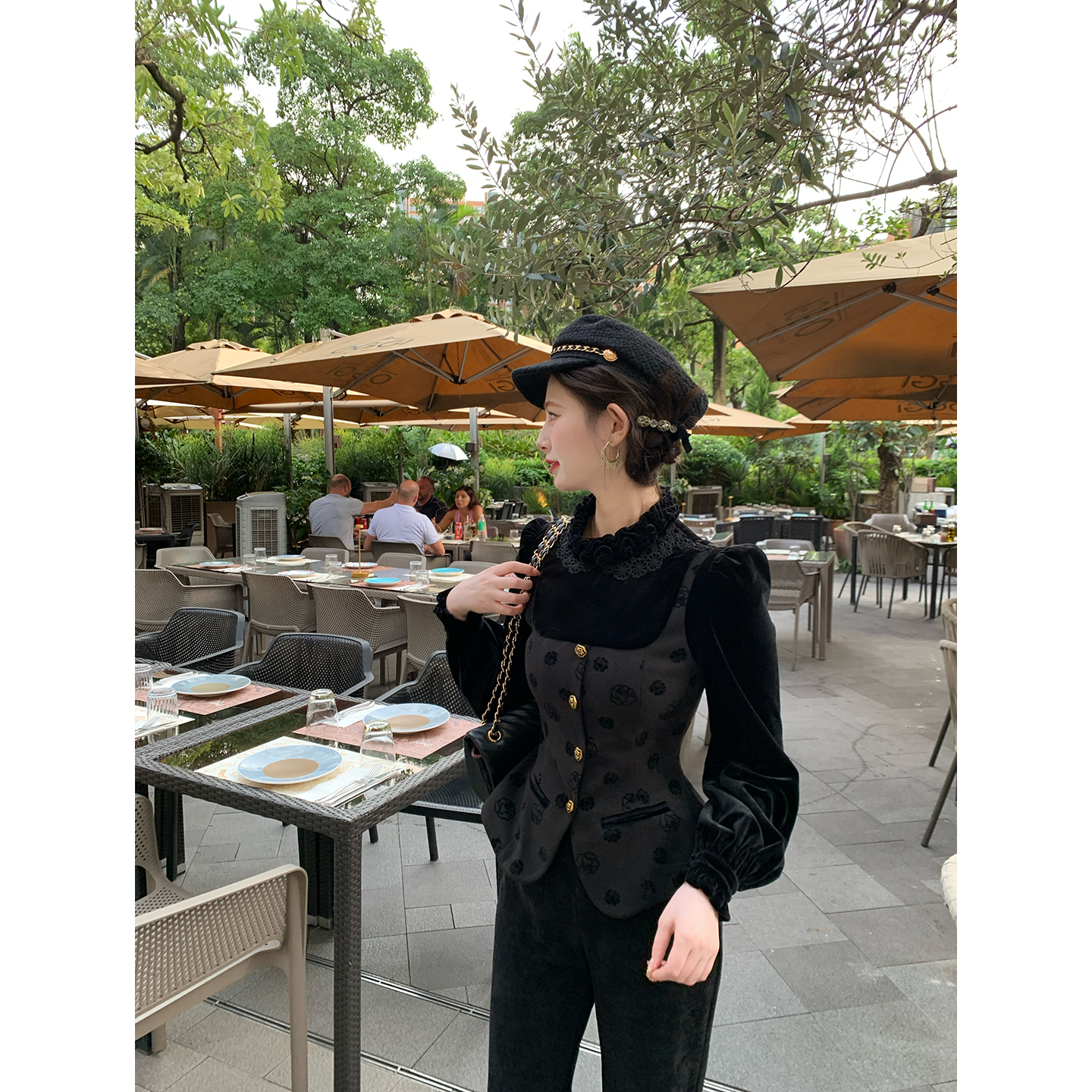 现货一生罗曼【佩斯利】法式新款女时尚休闲气质复古长袖衬衫Y5674