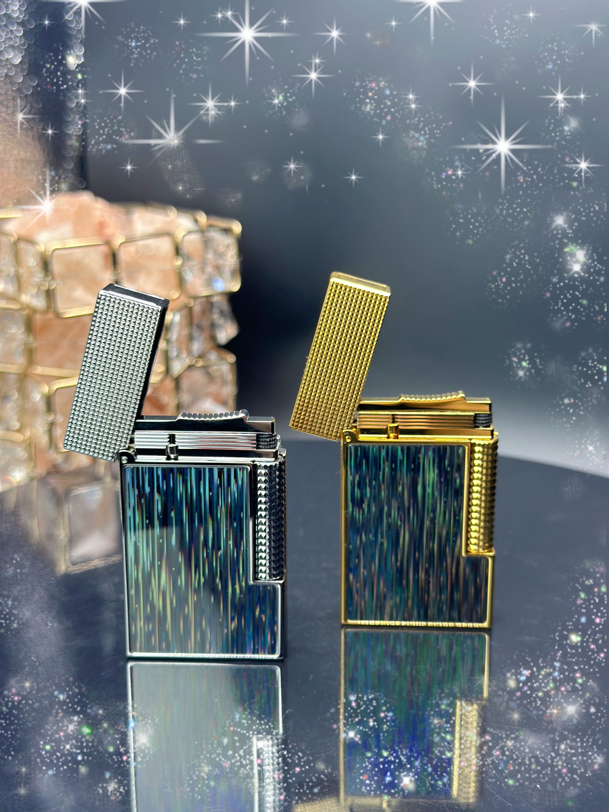 Calories一流星雨款 纯铜钢音朗声高端男士打火机个性朗声送礼物