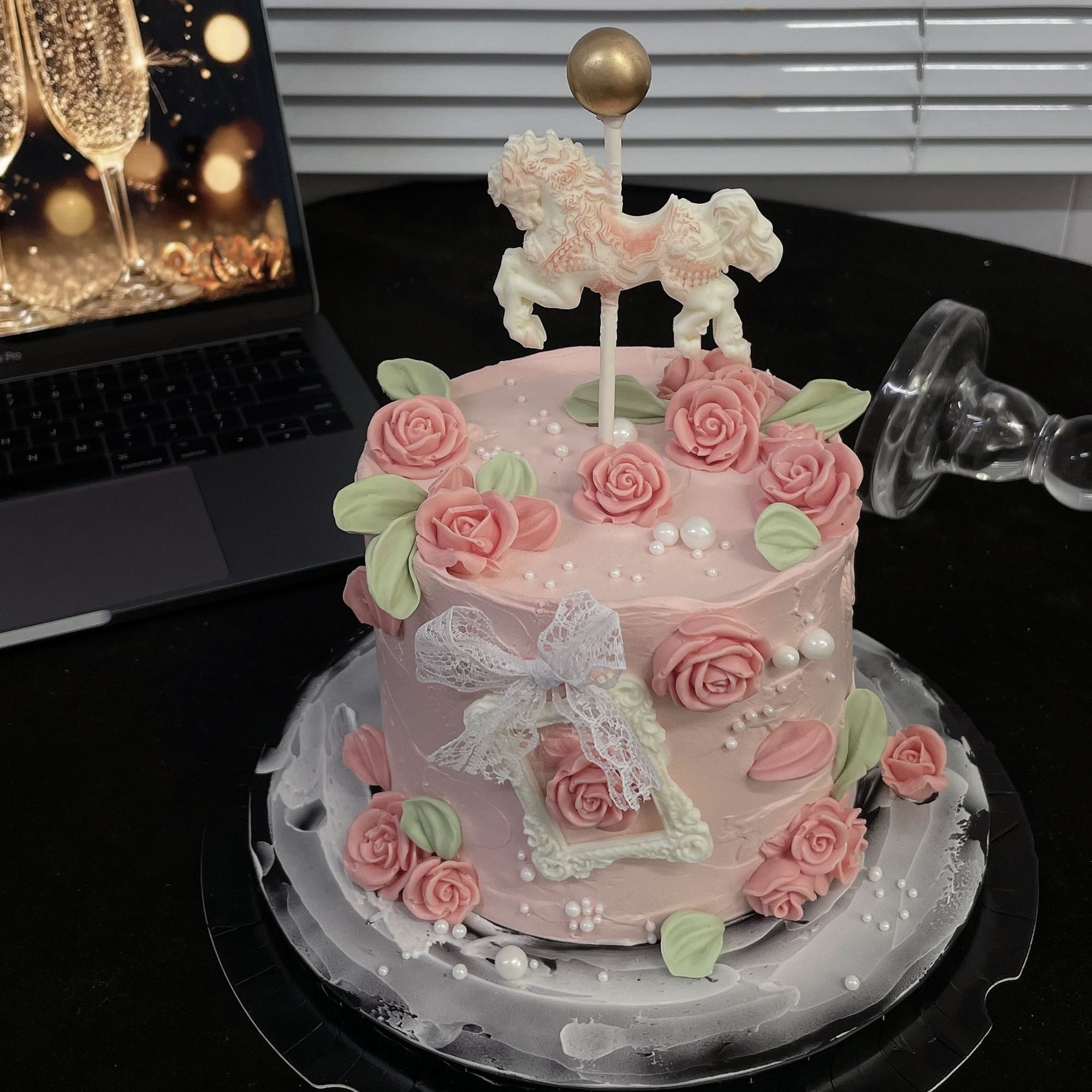 【咣当猫】新年马年跨年切模  马到成功祥云翻糖蛋糕烘焙模具