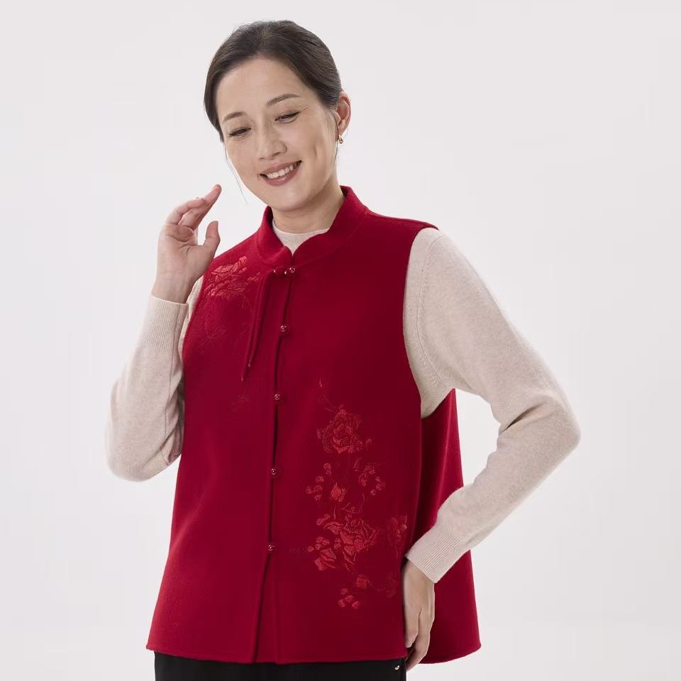 老美华女士冬季新款坎肩434222022