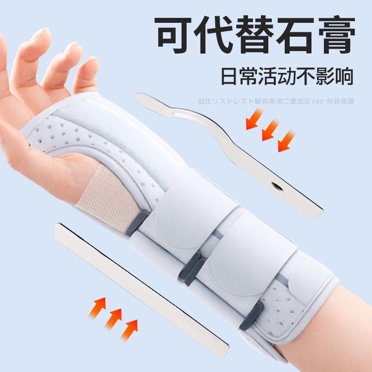 护手保护腕关节固定器手腕支具护腕医 用护具骨 折扭伤夹板损伤