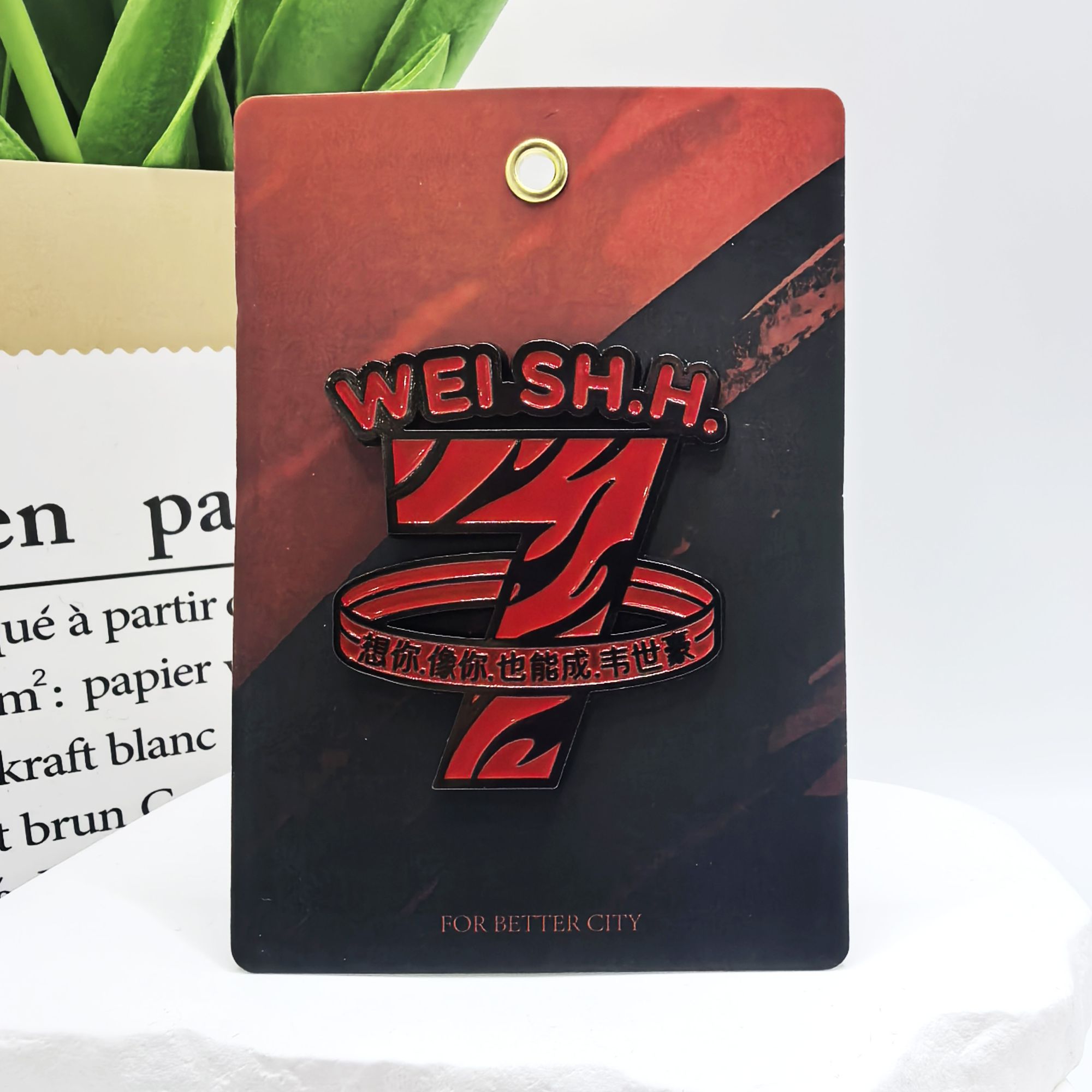 想你，像你，也能成，韦世豪金属纪念徽章