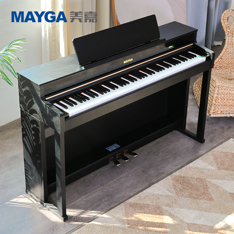 MAYGA美嘉MP-12pro 88键重锤手感专业电钢琴 儿童成人数码钢琴