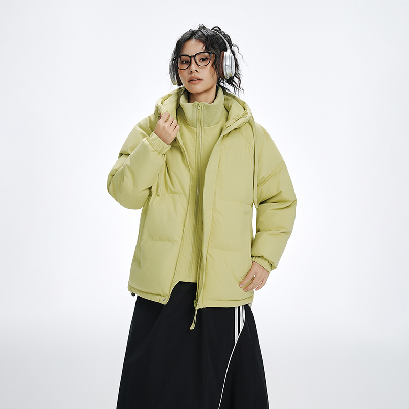 帝仕平方潮牌假两件棉衣外套户外情侣可机洗新款加厚保暖休闲棉服