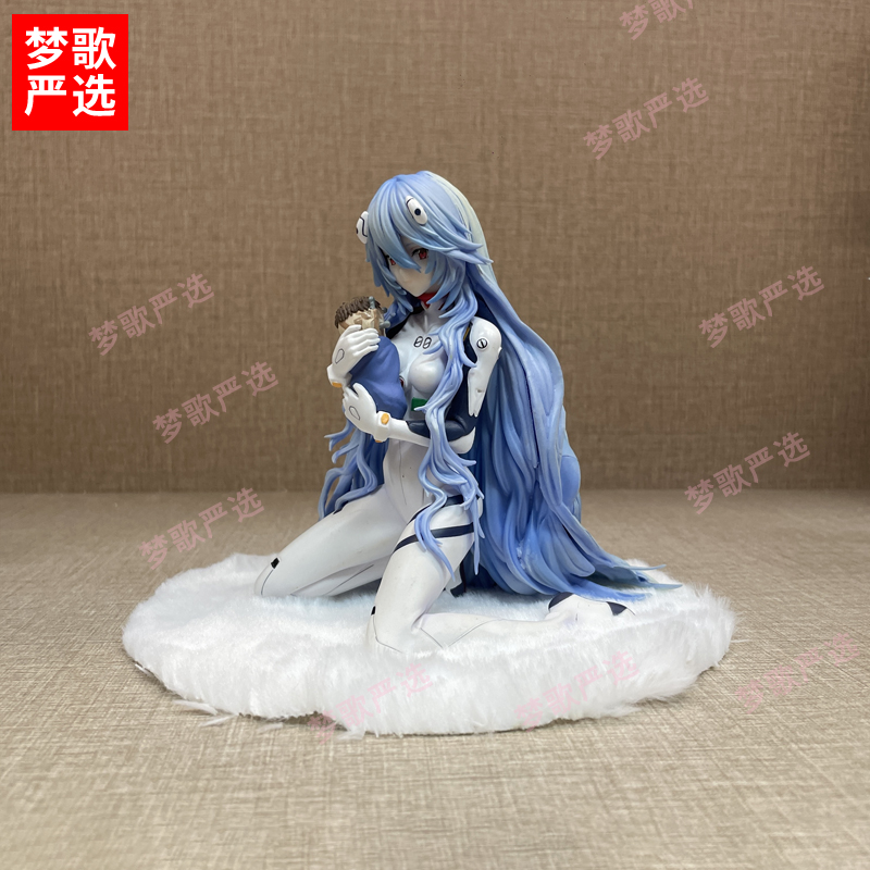 14cm长发坐姿绫波丽绫波零新剧场版动漫二次元少女GK手办摆件礼物