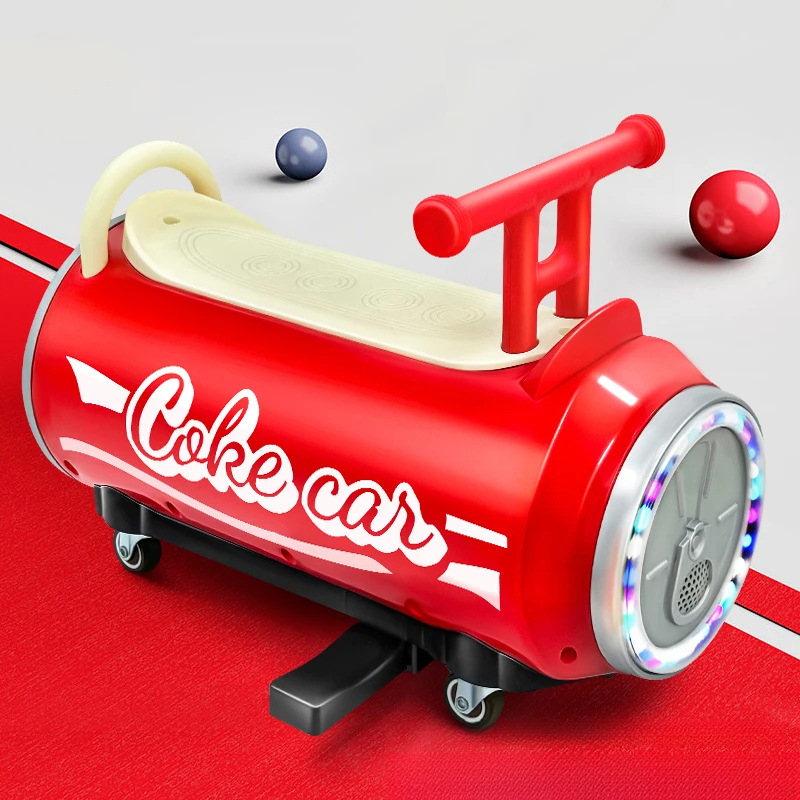 可乐车花生车扭扭车溜溜儿童玩具1-3岁宝宝周岁礼物男女宝易拉罐