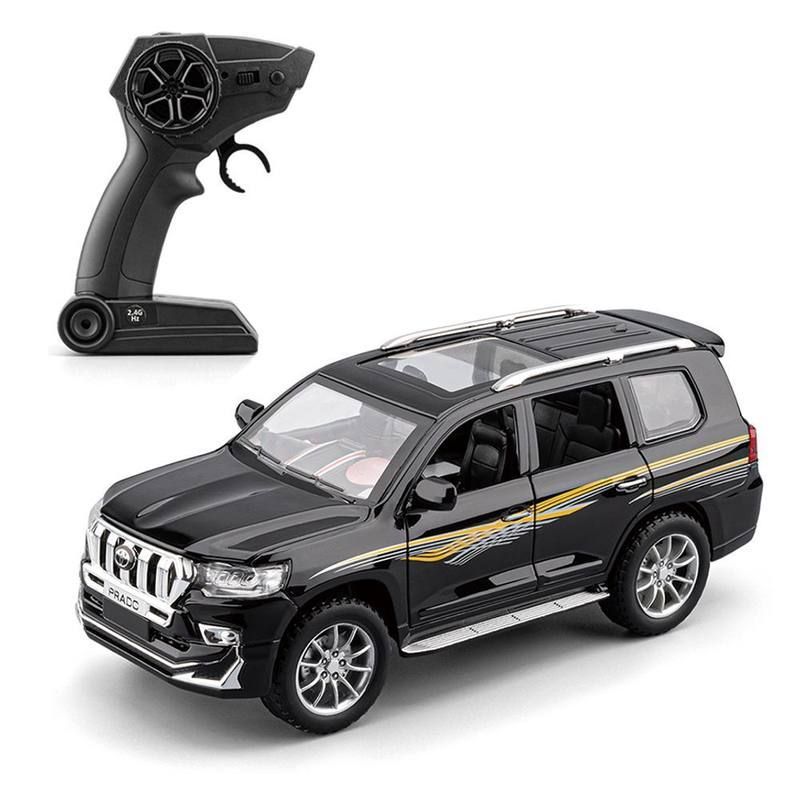 1比24丰田普拉多越野合金遥控车带声光开门男孩玩具雷克LX570模型