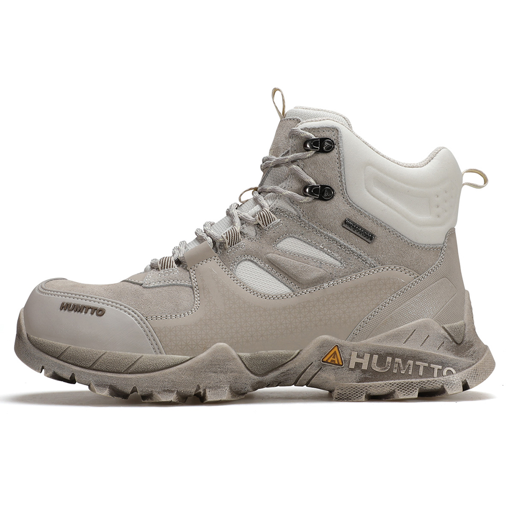 悍途户外高帮登山鞋男女情侣防水透气徒步工装休闲运动鞋240760