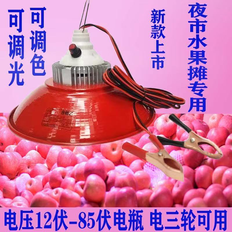 LED生鲜灯,可调色水果灯DC12-85V伏100W瓦,夜市灯