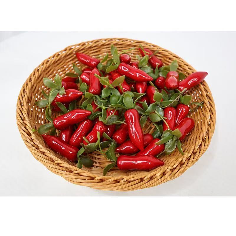 老鸭柿金弹子仿真果用于盆景装饰居家客厅插花装饰